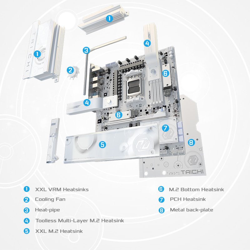Composite VRM Heatsink